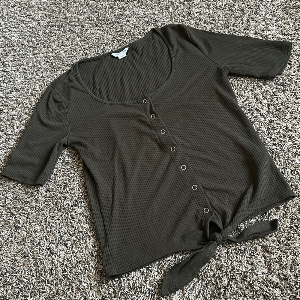 Aeropostale ribbed top size S